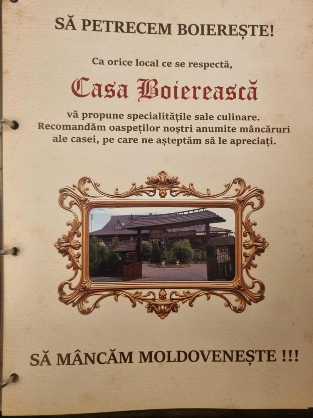 Casa Boiereasca Hotel Iasi Buitenkant foto
